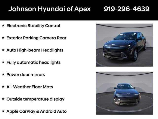 used 2024 Hyundai Kona car, priced at $21,750