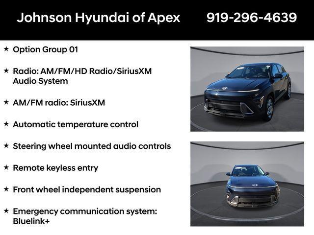 used 2024 Hyundai Kona car, priced at $21,750