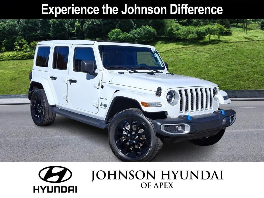 used 2023 Jeep Wrangler 4xe car, priced at $36,875