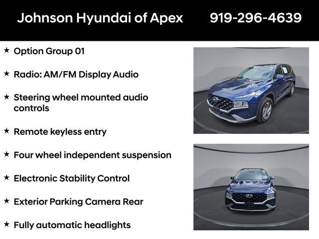 used 2023 Hyundai Santa Fe car, priced at $18,900
