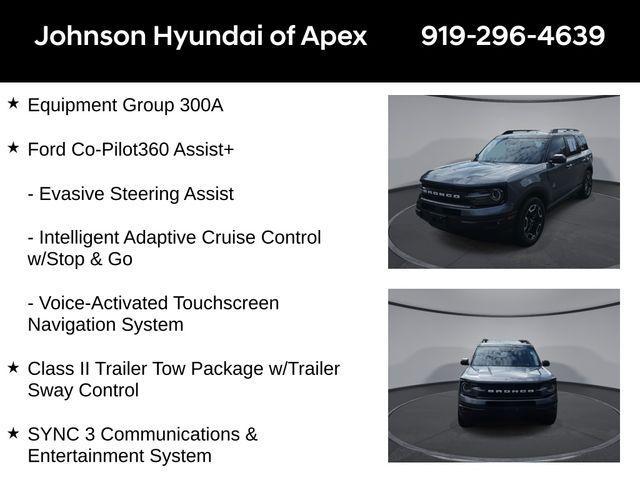 used 2021 Ford Bronco Sport car, priced at $23,898
