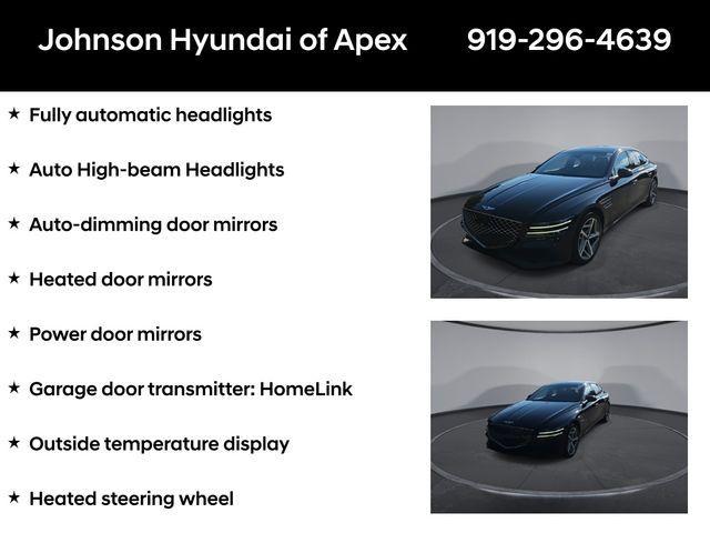 used 2024 Genesis G80 car, priced at $45,750