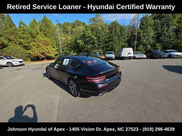 used 2024 Genesis G80 car, priced at $49,985