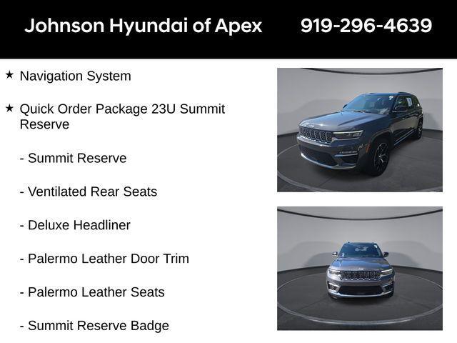 used 2024 Jeep Grand Cherokee car, priced at $48,998