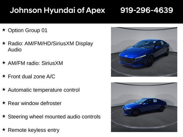 used 2022 Hyundai Elantra car, priced at $16,895