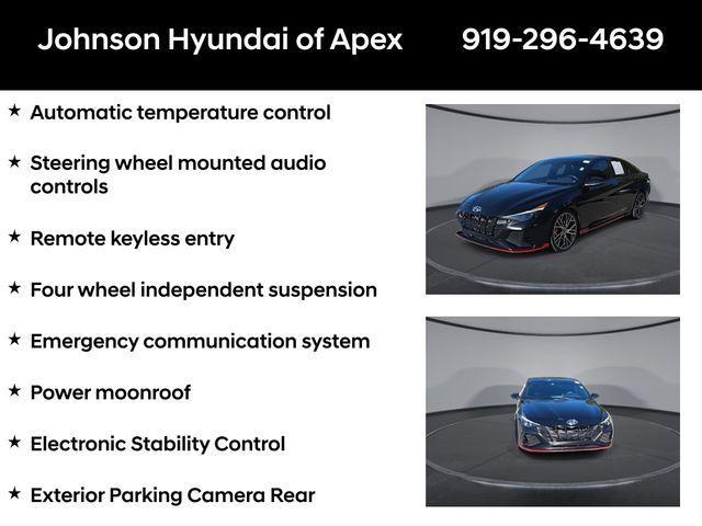 used 2022 Hyundai ELANTRA N car, priced at $24,900