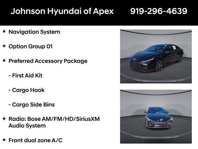 used 2022 Hyundai ELANTRA N car, priced at $24,900