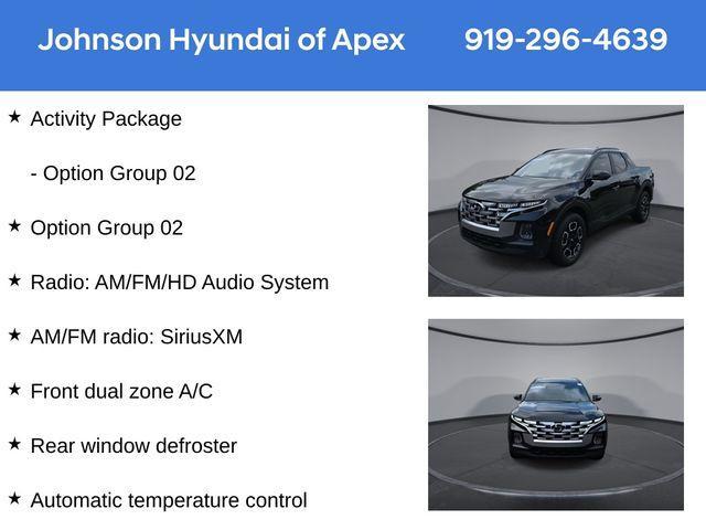 used 2024 Hyundai SANTA CRUZ car, priced at $26,398