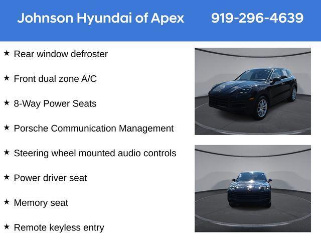 used 2024 Porsche Cayenne car, priced at $63,998