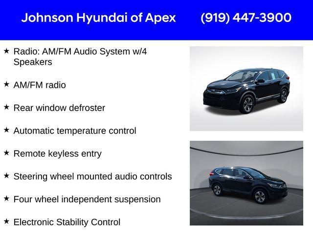 used 2018 Honda CR-V car, priced at $18,645