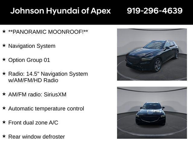 used 2024 Genesis GV70 car, priced at $45,998