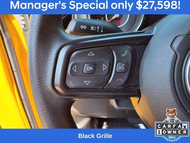 used 2021 Jeep Wrangler car, priced at $27,598