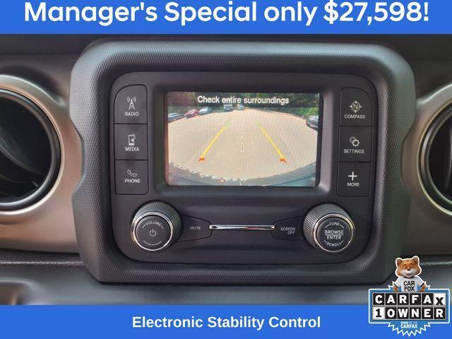 used 2021 Jeep Wrangler car, priced at $27,598