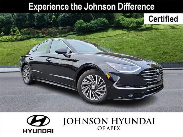 used 2023 Hyundai Sonata Hybrid car, priced at $24,197