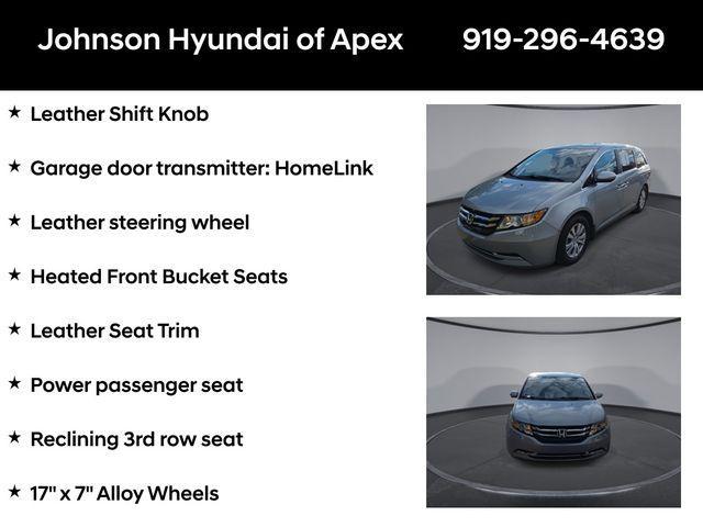 used 2016 Honda Odyssey car, priced at $16,900