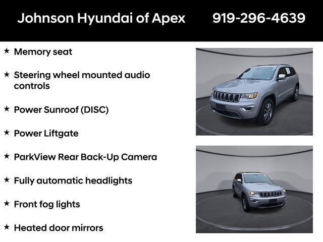used 2018 Jeep Grand Cherokee car, priced at $19,985