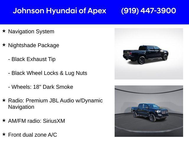 used 2023 Toyota Tacoma car, priced at $42,998