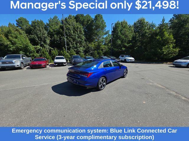 used 2023 Hyundai ELANTRA HEV car, priced at $21,498