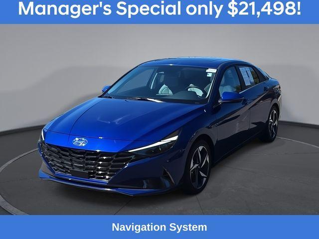 used 2023 Hyundai ELANTRA HEV car, priced at $21,498