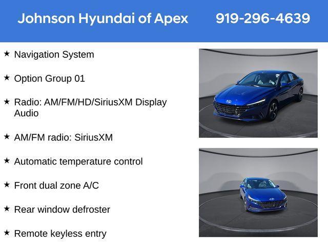 used 2023 Hyundai ELANTRA HEV car, priced at $21,498