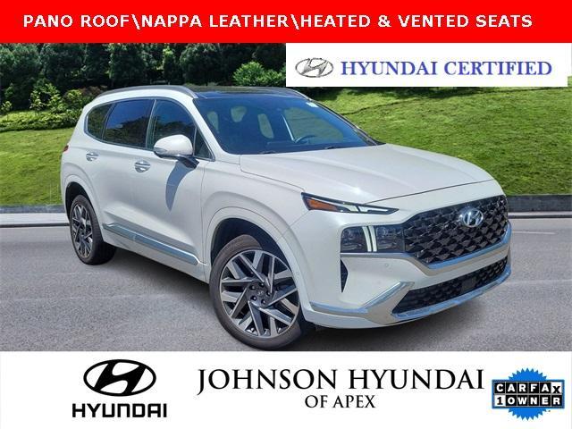 used 2021 Hyundai Santa Fe car, priced at $28,488