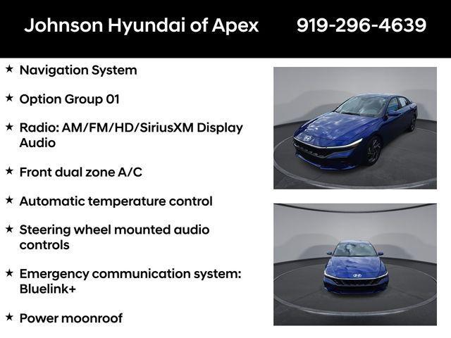 used 2025 Hyundai Elantra car, priced at $20,985