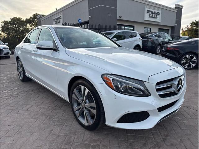 used 2015 Mercedes-Benz C-Class car, priced at $14,999