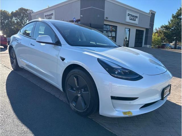 used 2022 Tesla Model 3 car, priced at $26,999