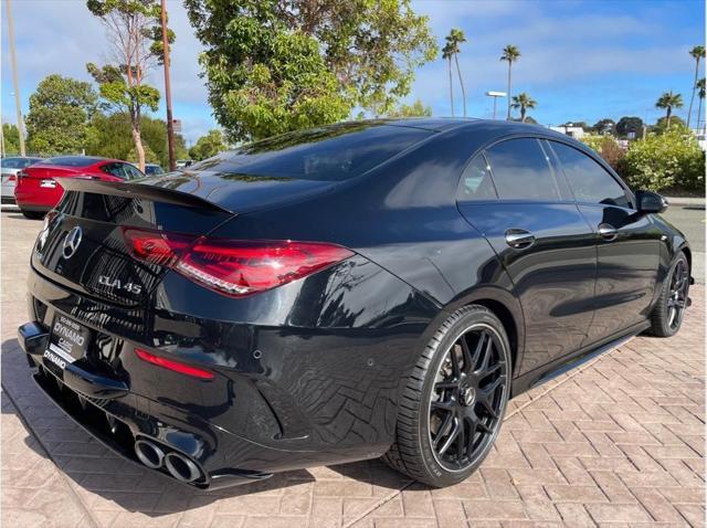 used 2021 Mercedes-Benz AMG CLA 45 car, priced at $43,999