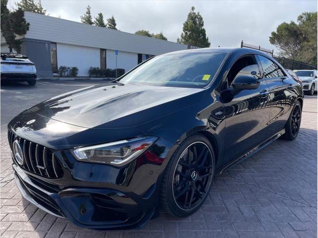 used 2021 Mercedes-Benz AMG CLA 45 car, priced at $43,999