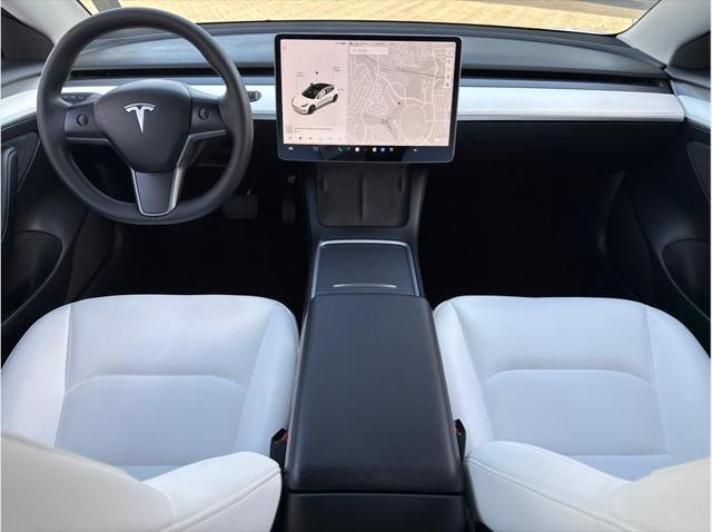 used 2022 Tesla Model 3 car, priced at $27,999