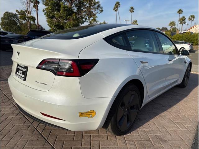 used 2022 Tesla Model 3 car, priced at $27,999