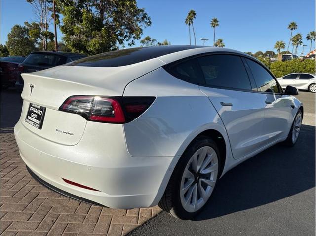 used 2022 Tesla Model 3 car, priced at $28,999