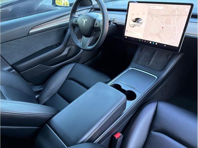 used 2022 Tesla Model 3 car, priced at $28,999