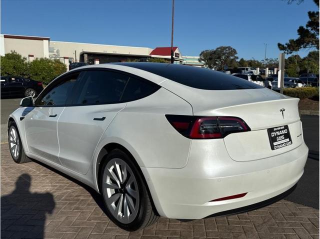 used 2022 Tesla Model 3 car, priced at $28,999