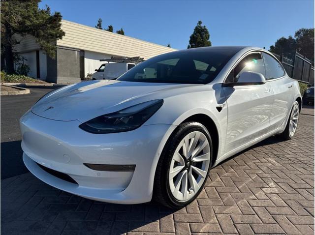 used 2022 Tesla Model 3 car, priced at $28,999