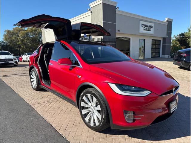 used 2020 Tesla Model X car, priced at $39,888