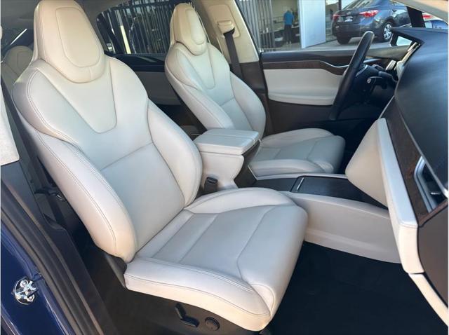 used 2018 Tesla Model X car, priced at $34,999