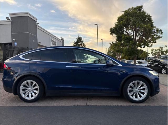 used 2018 Tesla Model X car, priced at $34,999