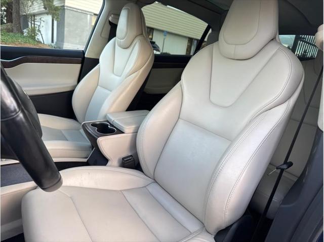 used 2018 Tesla Model X car, priced at $34,999