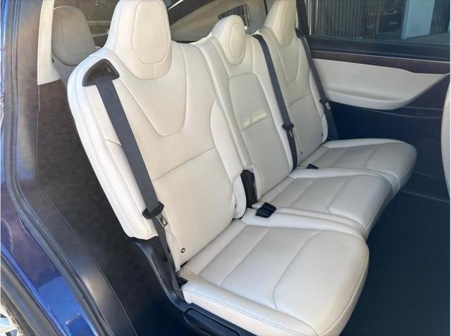 used 2018 Tesla Model X car, priced at $34,999