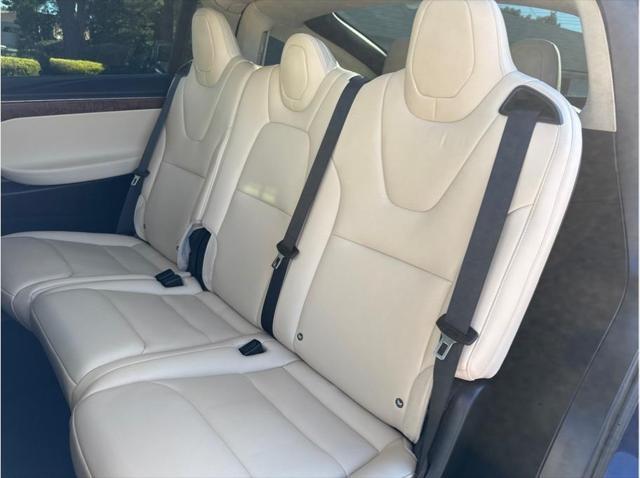 used 2018 Tesla Model X car, priced at $34,999