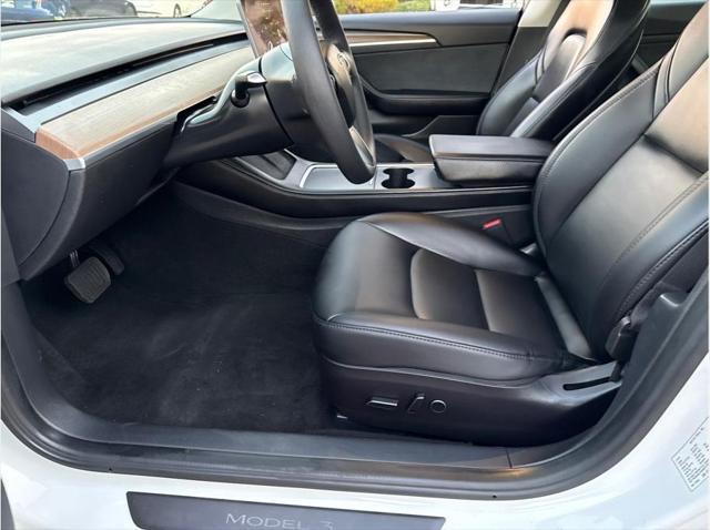 used 2022 Tesla Model 3 car, priced at $26,999