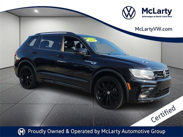 used 2021 Volkswagen Tiguan car, priced at $21,400