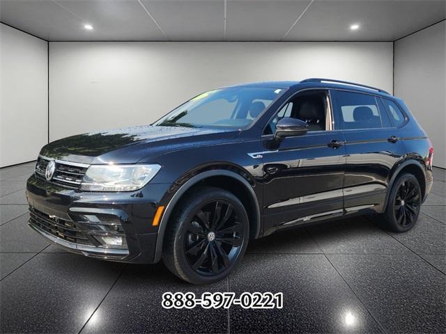 used 2021 Volkswagen Tiguan car, priced at $21,400