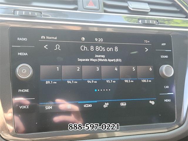 used 2021 Volkswagen Tiguan car, priced at $21,400