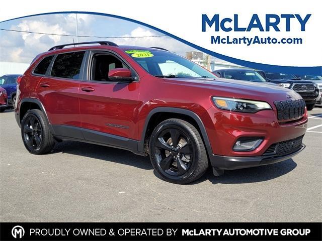 used 2021 Jeep Cherokee car, priced at $18,359