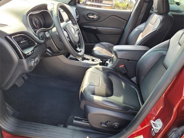 used 2021 Jeep Cherokee car, priced at $18,359