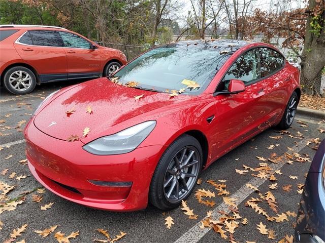 used 2021 Tesla Model 3 car, priced at $23,165