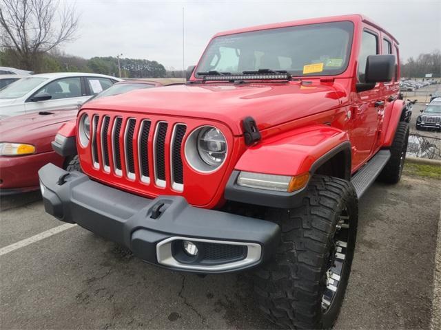 used 2018 Jeep Wrangler Unlimited car, priced at $25,628